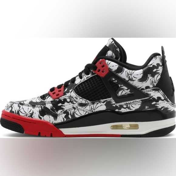 Air Jordan 4 Retro GS "Tattoo 2018 Size 8 - Picture 2 of 9